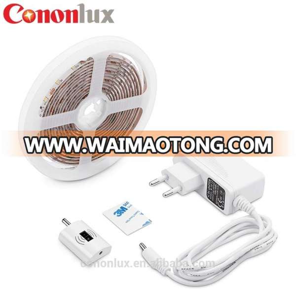 Cononlux linear brightness diammable hand wave scan motion sensor led rope light strip guandong shenzhen lighting